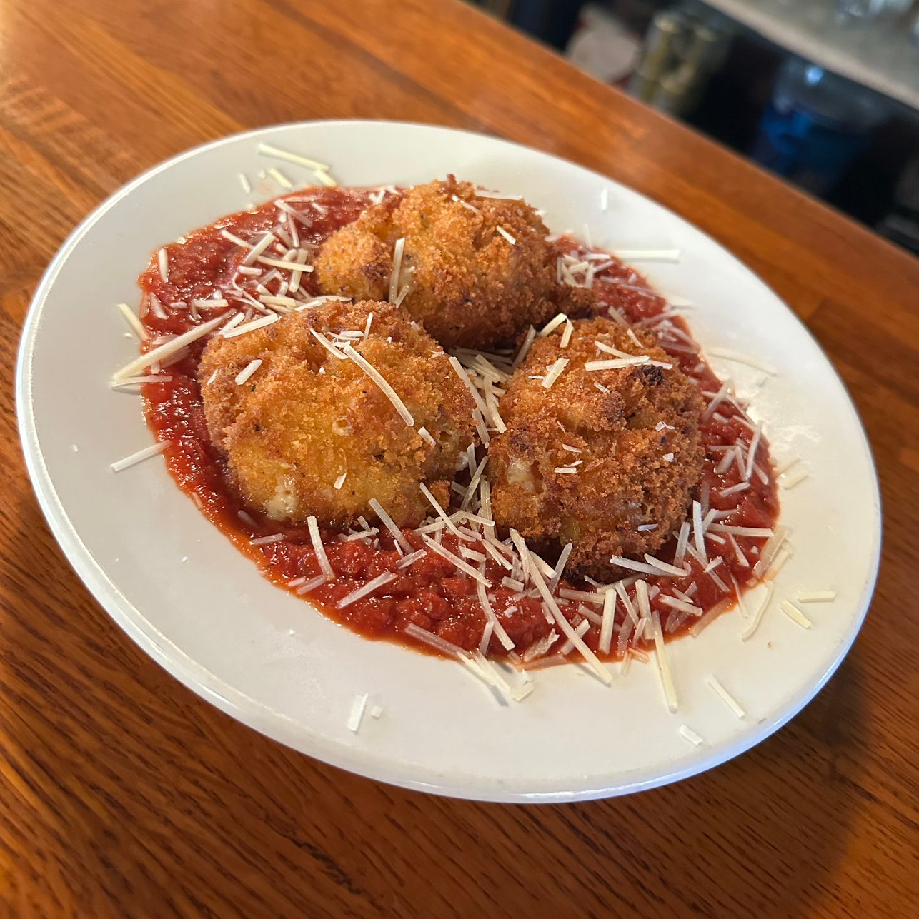 Mac-N-Cheese Balls.