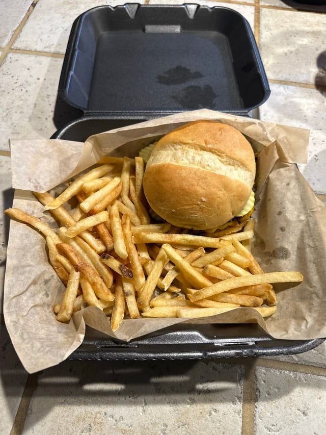 Double Smash Sandwich.