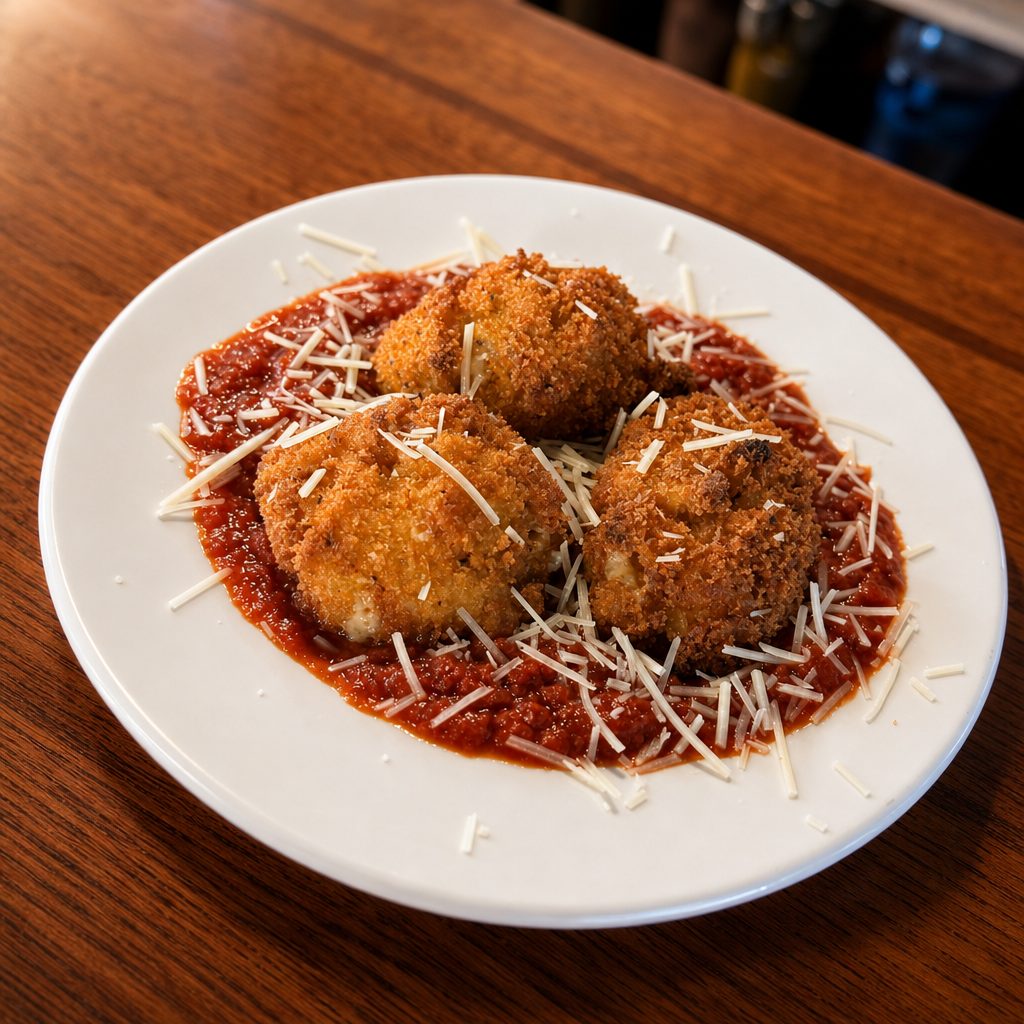 Mac-N-Cheese Balls.