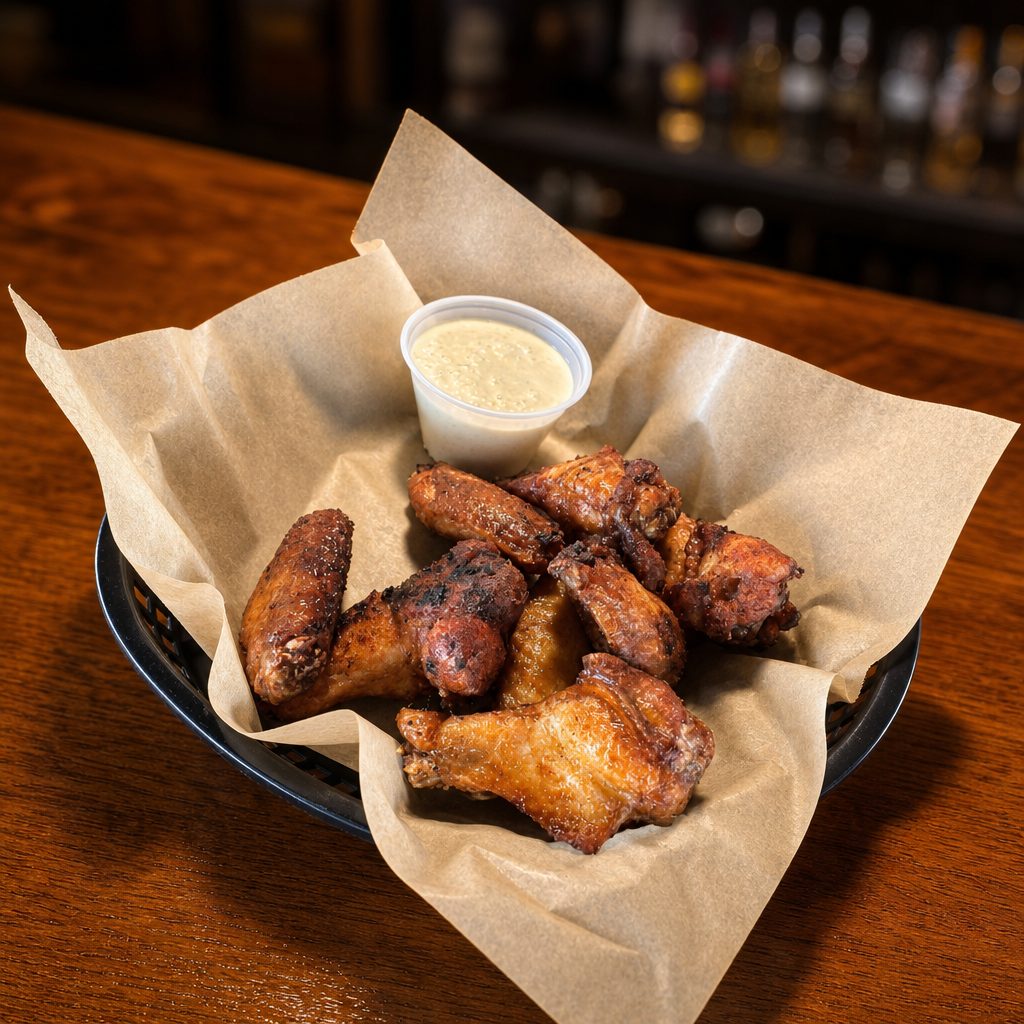 Jumbo Smoked Wings.