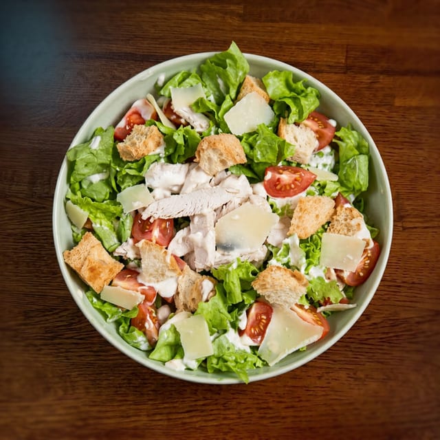 Creole Chicken Caesar.
